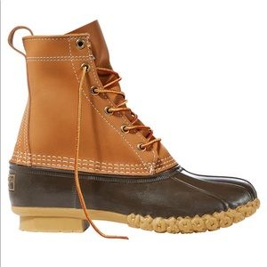 L.L. Bean Women’s Duck Boots in Tan/Brown